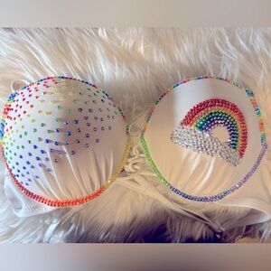 RAINBOW PRIDE BLING TOP